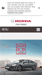 Mobile Screenshot of honda-colmar.com